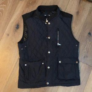 Zara men Navy blue light weight vest